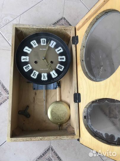 Часы с боем янтарь СССР