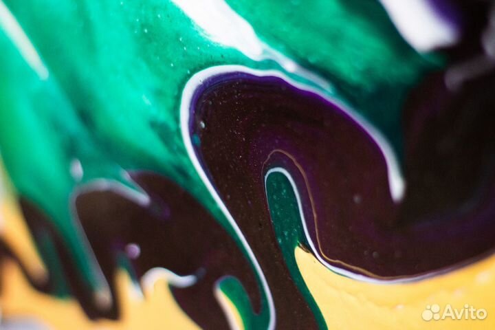 Большая картина для современного интерьера 100х80