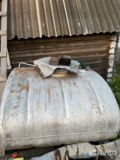 Бочка алюминиевая бу