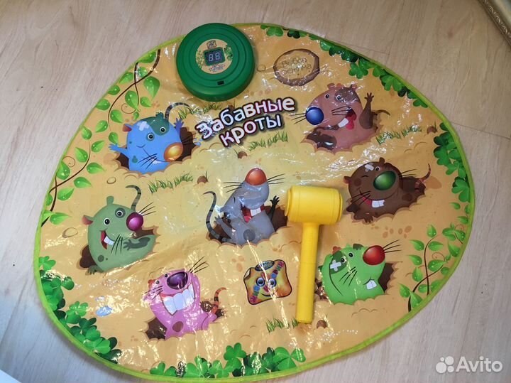 Игра «забавные кроты»