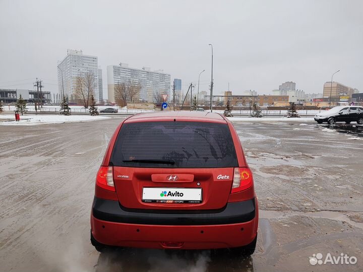 Hyundai Getz 1.4 AT, 2007, 135 000 км