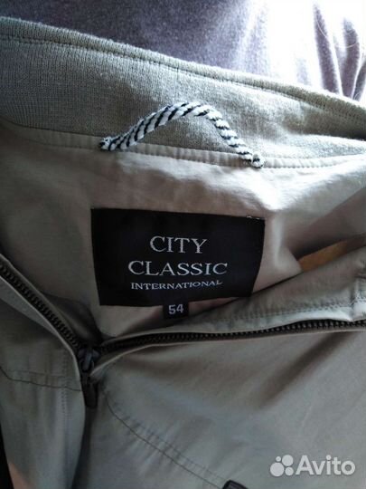 Куртка демисезонная мужская 54