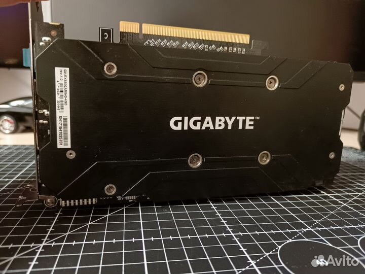 Видеокарта rx580 4gb