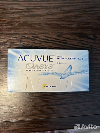 Контактные линзы acuvue