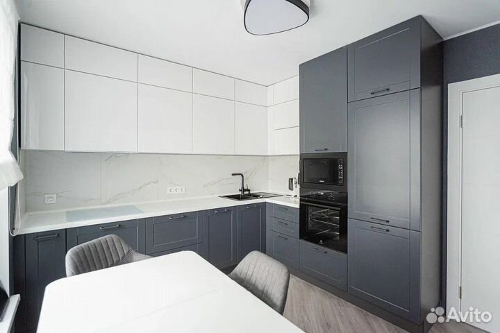 Цена за всю кухню. Серый лофт CN:025558