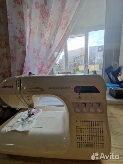 Швейная машина janome dc50