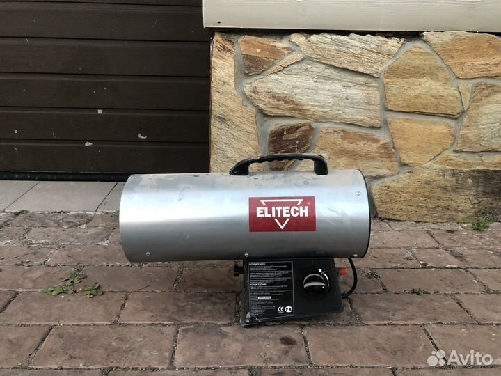 Газовая тепловая пушка elitech