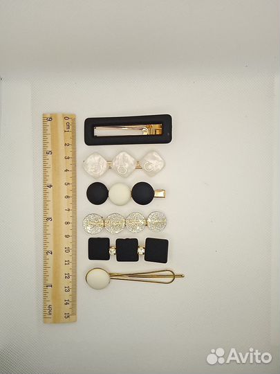 Набор заколок для волос 6штук