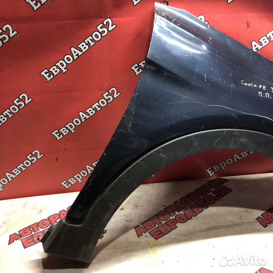Переднее правое крыло Hyundai Santa Fe 3