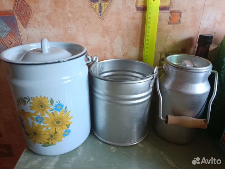 Бидон эмалированный 3 л, СССР