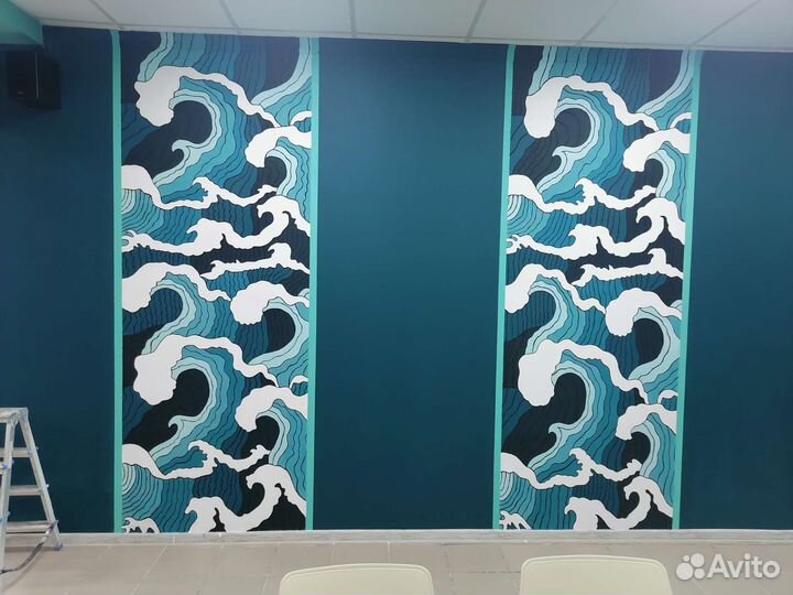 Портрет на заказ, роспись стен