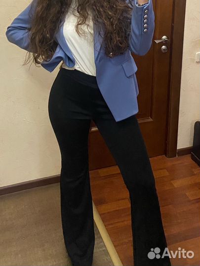 Брюки леггинсы клеш