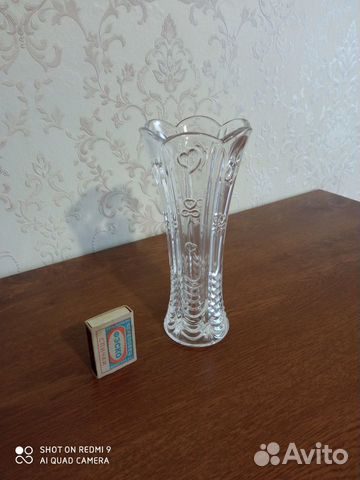Ваза стеклянная