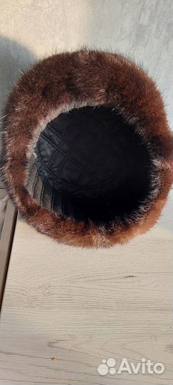 Шапка меховая формовка мужская норка