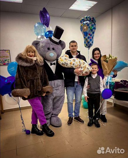 Мишка Тедди ростовая кукла