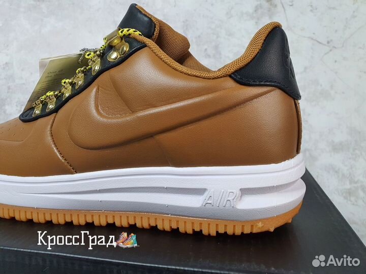 Кроссовки Nike Lunar Force 1 Duckboot Low кожаные