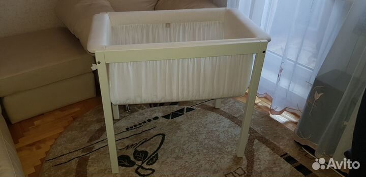 Колыбелька Stokke Home Cradle (белая) + аксессуары