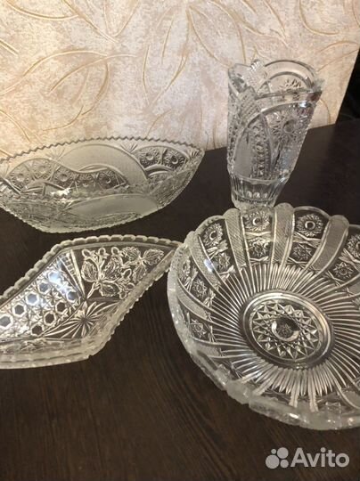 Ваза хрустальная СССР