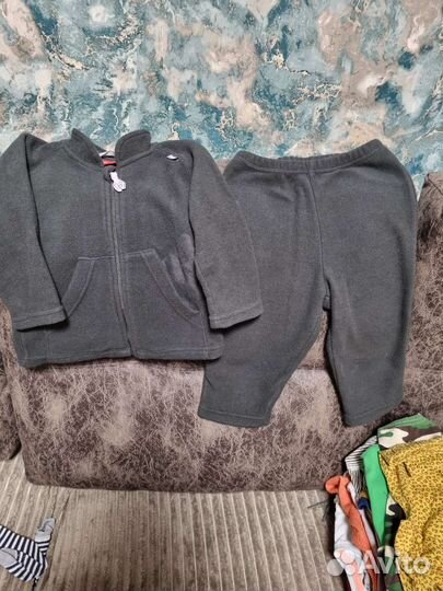 Флисовый костюм reima 80