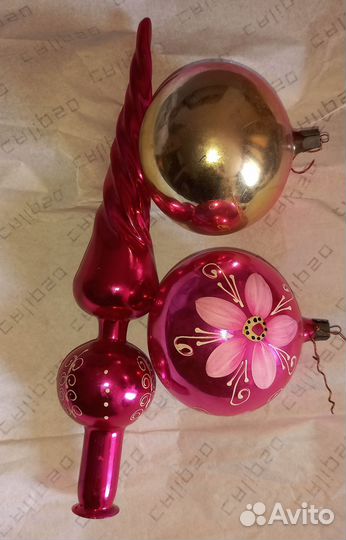 Елочные игрушки СССР