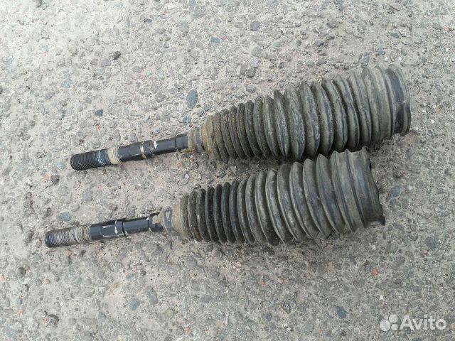 Защита заднего бампера rav 4