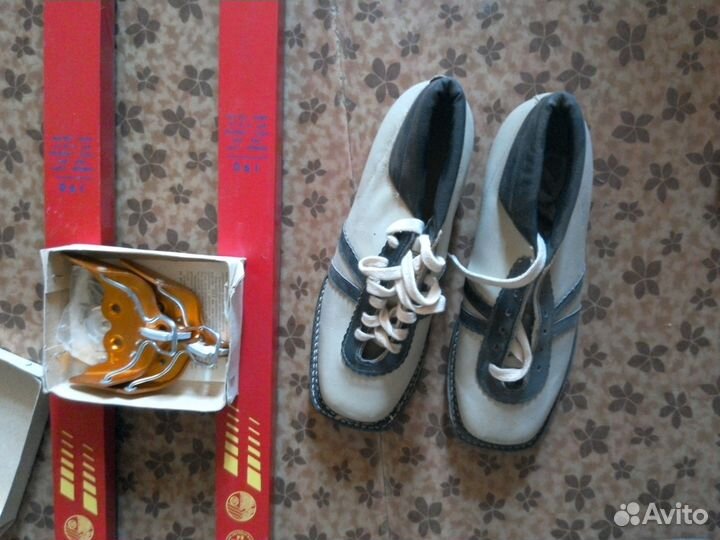 Лыжи, крепления, ботинки