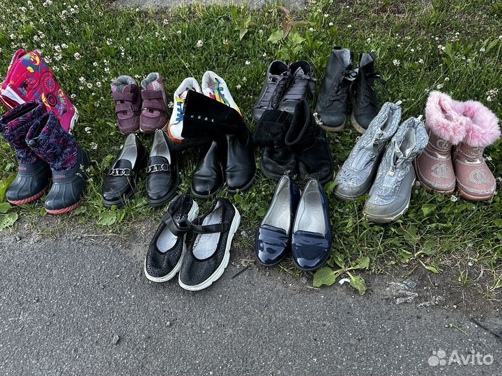 Детская обувь для девочек пакетом