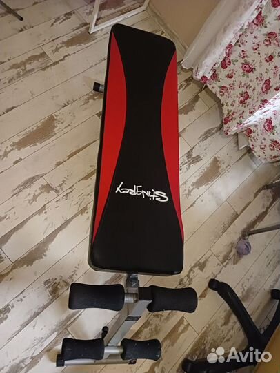 Скамья для жима и пресса