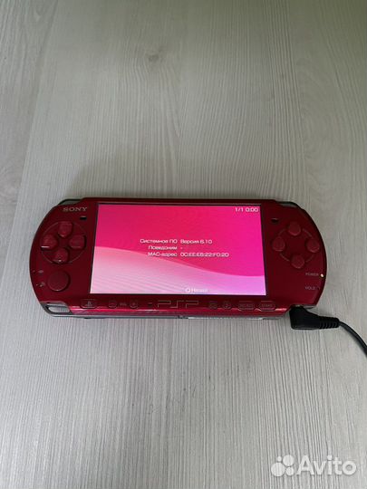 Sony PSP 3008 Red