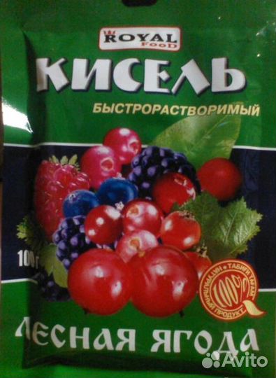 Кисель быстрорастворимый Royal (Казахстан)