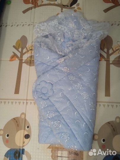 Детское одеяло - конверт на выписку