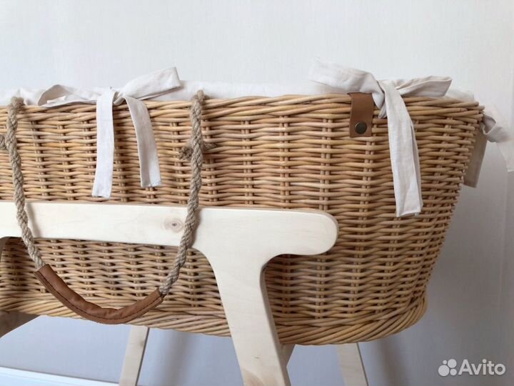 Люлька колыбель плетеная