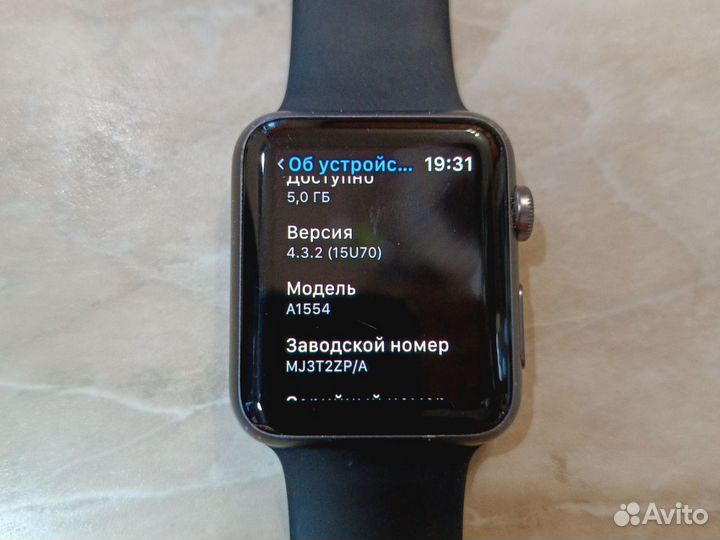 Apple Watch Sport(1gen) A1554