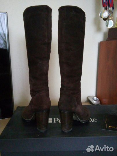 Сапоги зимние натуральный мех/ кожа Paplo Conte