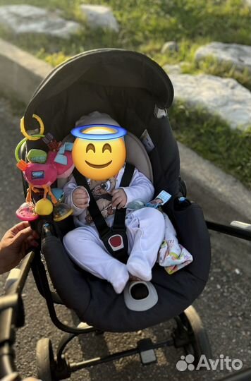 Коляска 3 в 1 бу