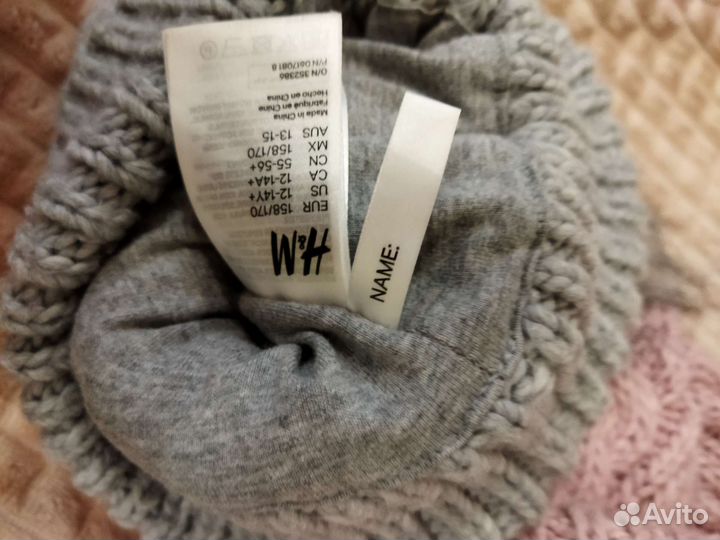 Шапка для девочки hm