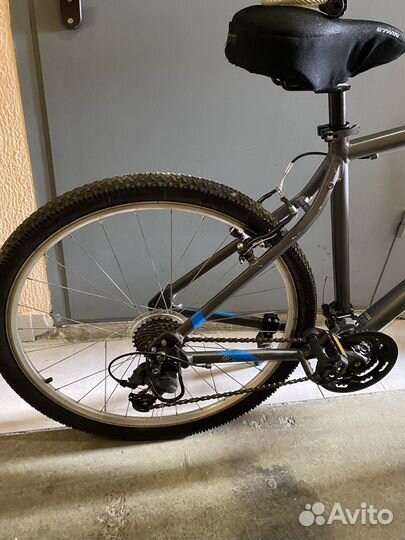 Велосипед Rockrider ST100 (серый + допы)