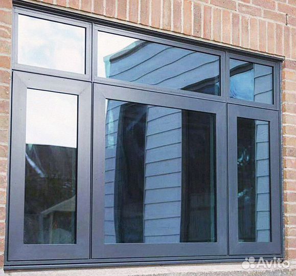 Окна алюминиевые в любое помещение