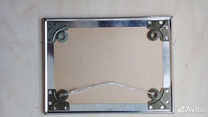 Металлическ. рамки со стеклом СССР-3шт,пластиковые