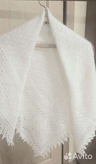 Платок шаль пуховая(паутинка)