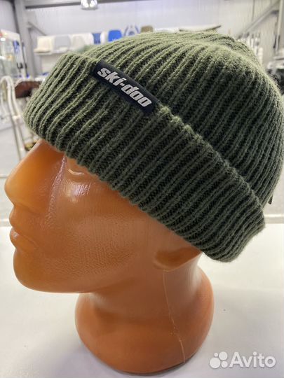 Шапка BRP Ski-Doo Short Beanie Army Green