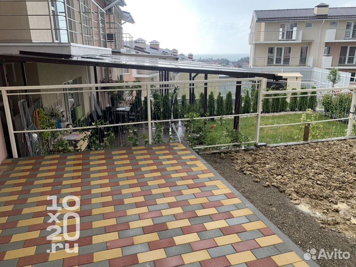 Тротуарная плитка, бордюры