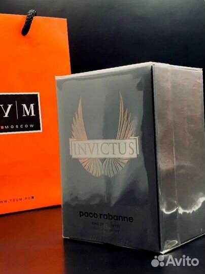 Invictus paco rabbane 100мл ОАЭ