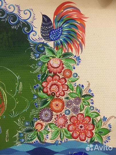 Роспись на стенах, педагог по изо(роспись)