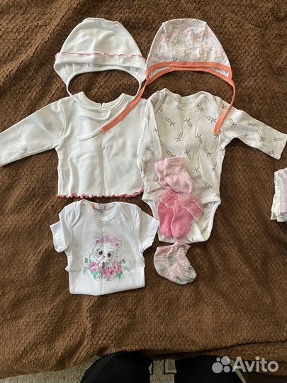 Вещи пакетом на девочку62-68