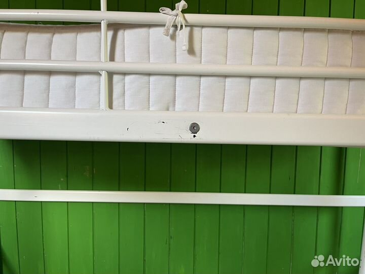 Кровать чердак IKEA с матрасом