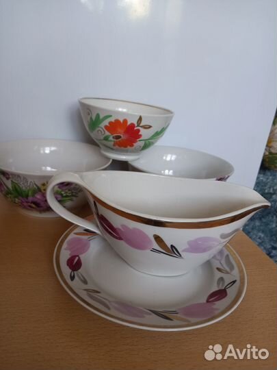 Тарелки и лафитник