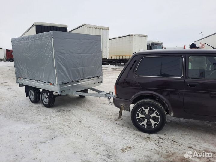 Прицеп со съёмными бортами. Кузов 2,62*1,65м