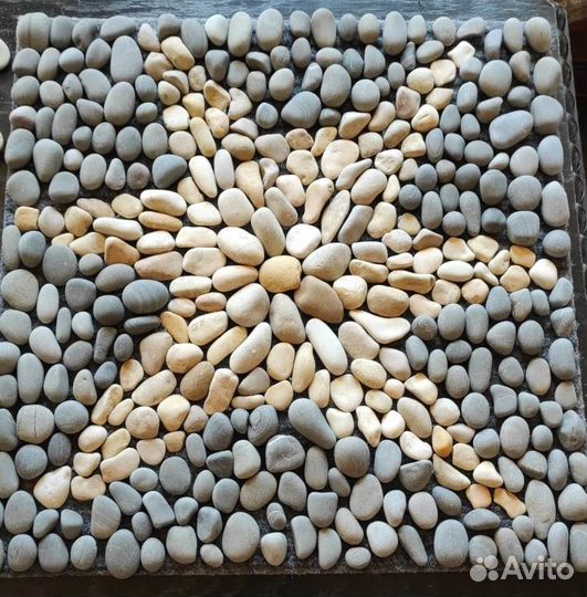 Коврики ручной работы из морского камня