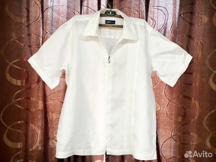 Рубашка мужская XL с коротким рукавом